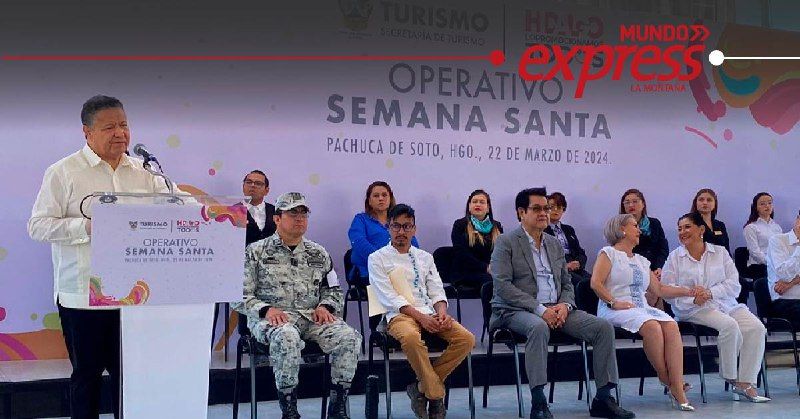 Inicia operativo de Semana Santa 2024 en Hidalgo para garantizar seguridad y atención turística
