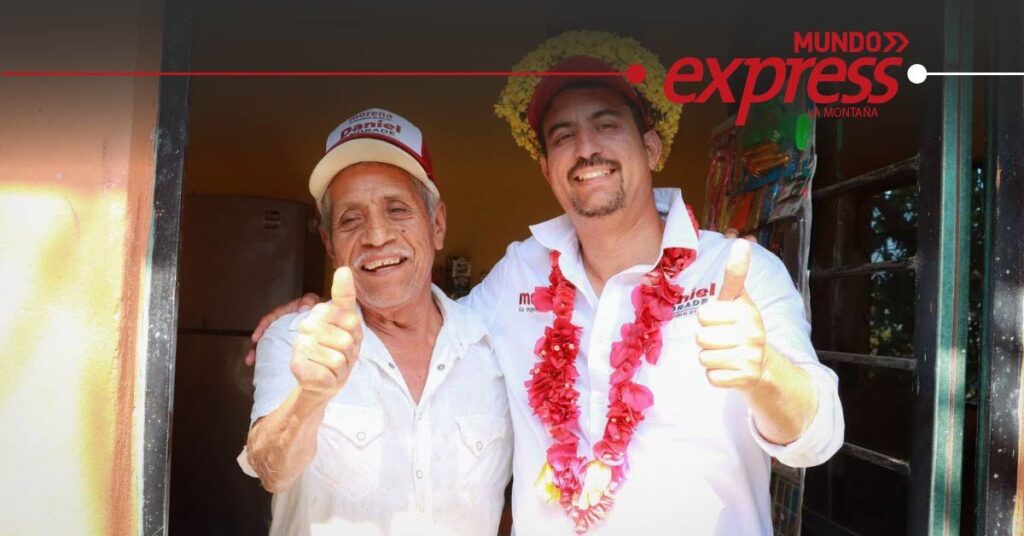 En campaña, Daniel Andrade, 500 km recorridos y 15 mil familias visitadas