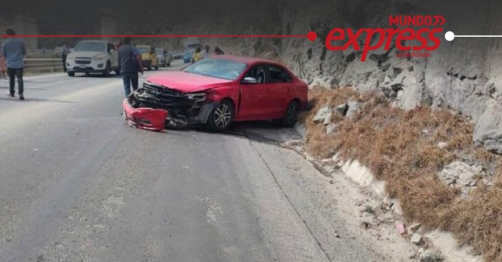¡Cuidado! 3 heridos en accidente en la Huejutla – Pachuca