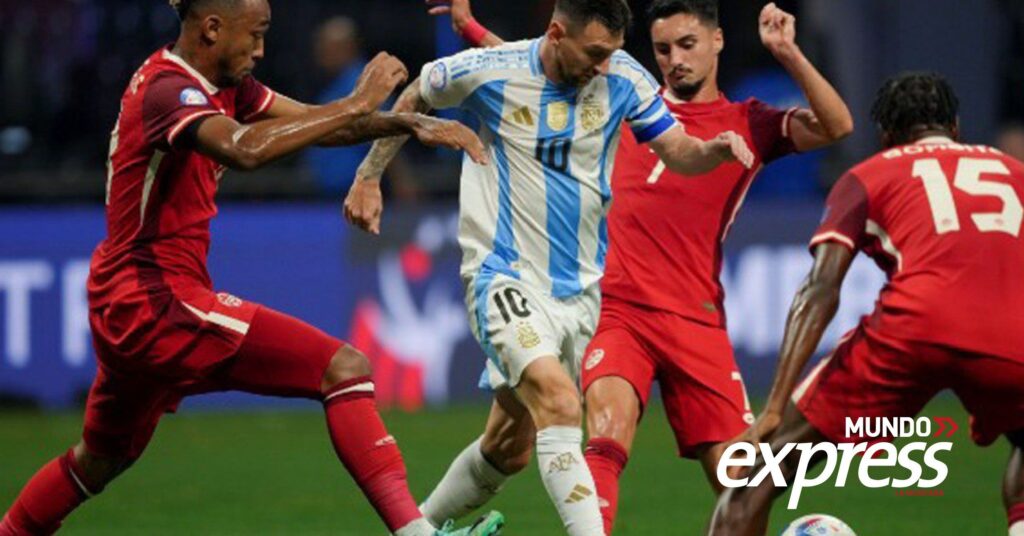 Argentina derrota 2 – 0 a Canadá en Copa América