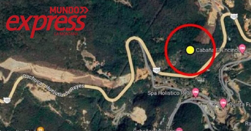 Voladura controlada en la Pachuca-Huejutla