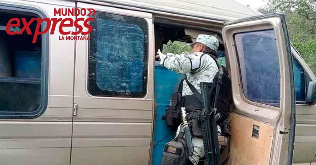 Aseguran Camioneta con Combustible Ilegal en Hidalgo