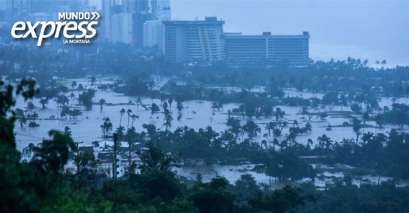 Acapulco en alerta tras paso del huracán