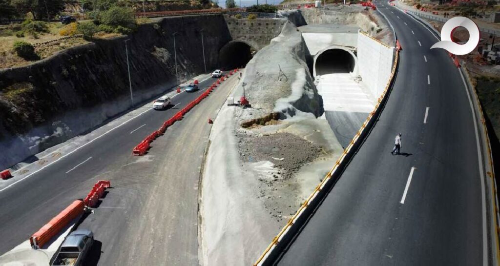 Nuevo derrumbe en carretera Real del Monte-Huasca: Implementan cierres nocturnos hasta mayo